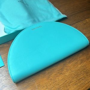 Tiffany Blue Half Moon Wallet Clutch